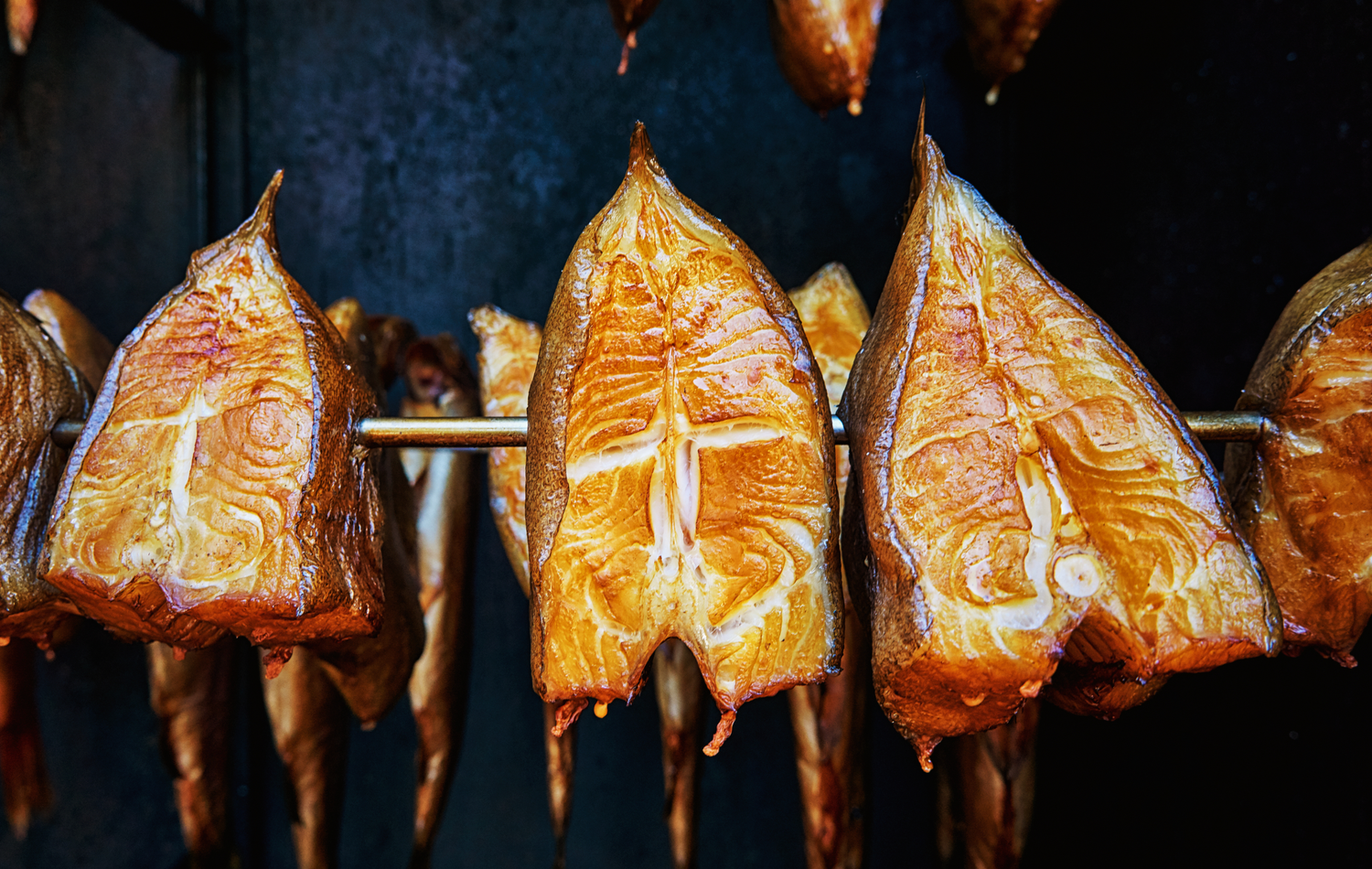 Grilled Salmon with Hickory Wood