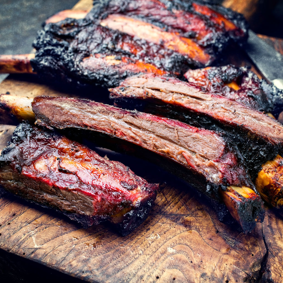 Smoked Beef Short Ribs with Pecan Wood