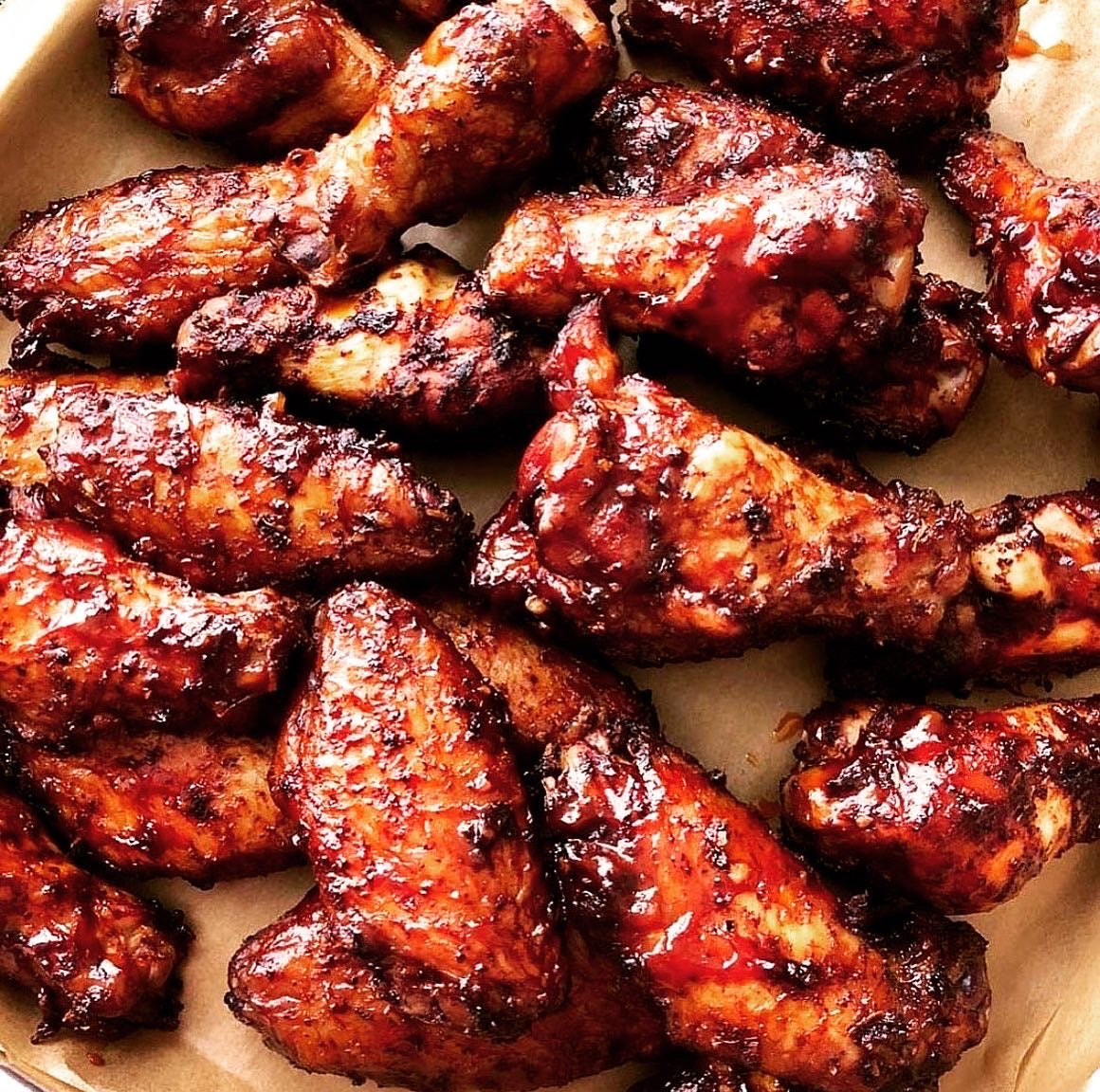 Smoked Chicken Wings with Pecan Wood