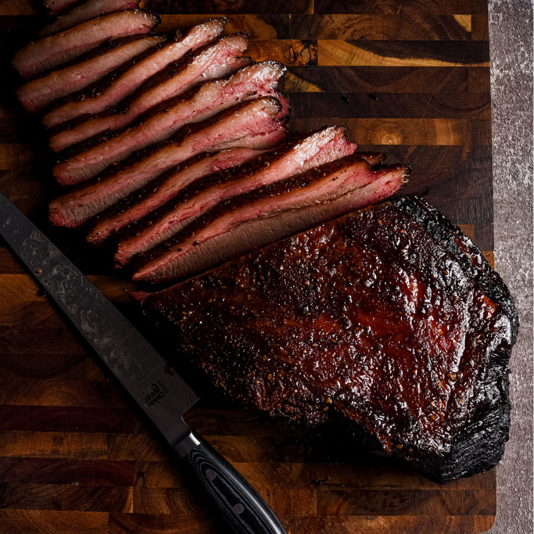 Classic Smoked Brisket with Post Oak Wood