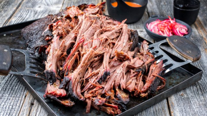 Smoked Pulled Pork with Cherry Wood